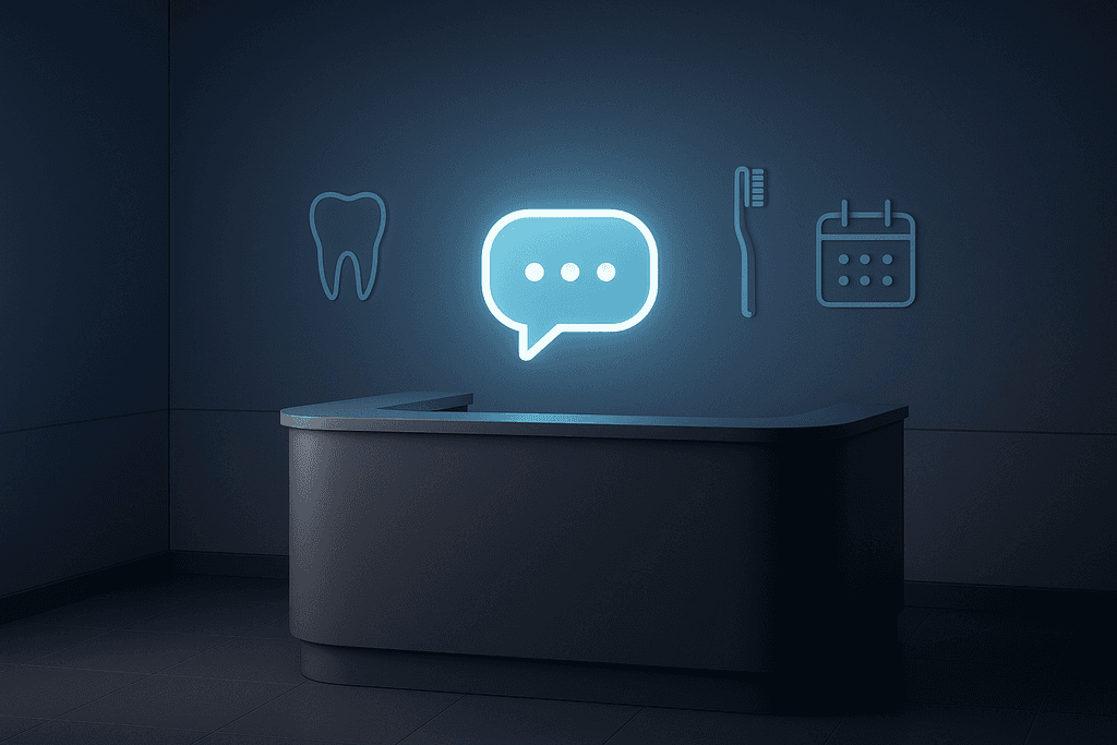 Using a dental clinic chatbot to answer questions after hours